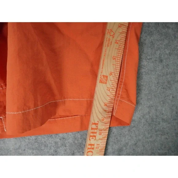 Vintage Polo Ralph Lauren Swim Trunks Mens XL Cargo Orange Lined Pony - Picture 4 of 11